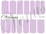 Water Transfer Decals - Lovely - Lilac Wallpaper #6705b -Venus Nail Art Supplies Australia