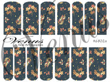 Water Transfer Decals - FALLing in Love #6802a - Venus Nail Art Supplies Australia